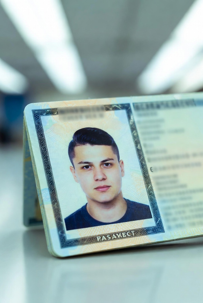 Official identification document photography